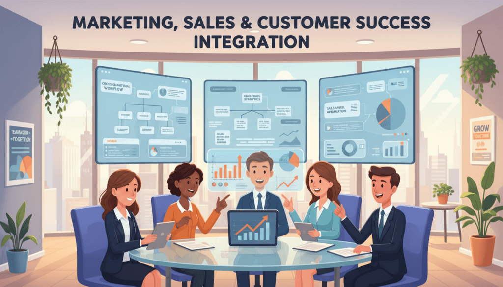 integração marketing vendas e sucesso do cliente