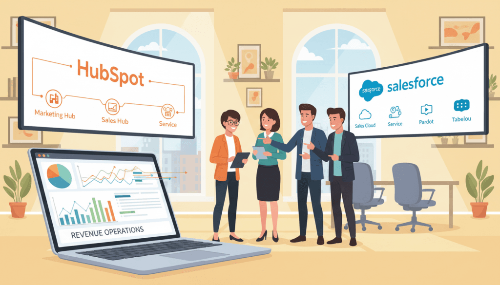 plataformas tecnológicas para operações de receita